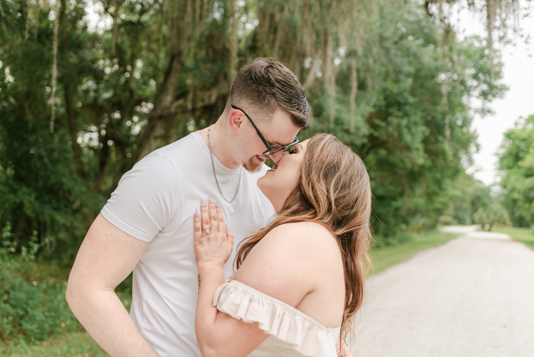 Engagement session at Riverbend park in Jupiter, Florida