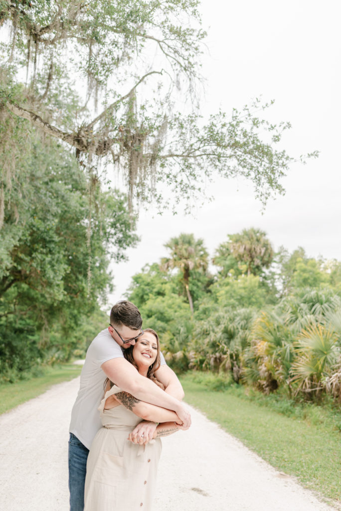 Engagement session at Riverbend park in Jupiter, Florida 